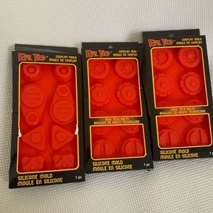 3-Evil Ted Cosplay Molds Costume Prop Silicone
